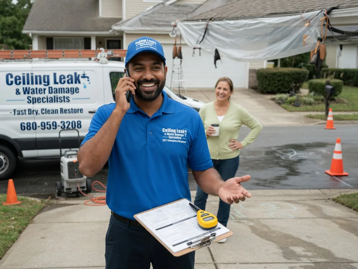 Ceiling Leak Cleanup Haralson, GA FAQs