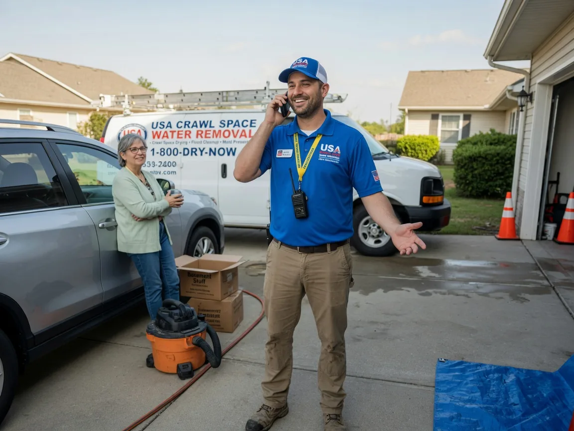 Crawl Space Water Removal Haralson, GA FAQs